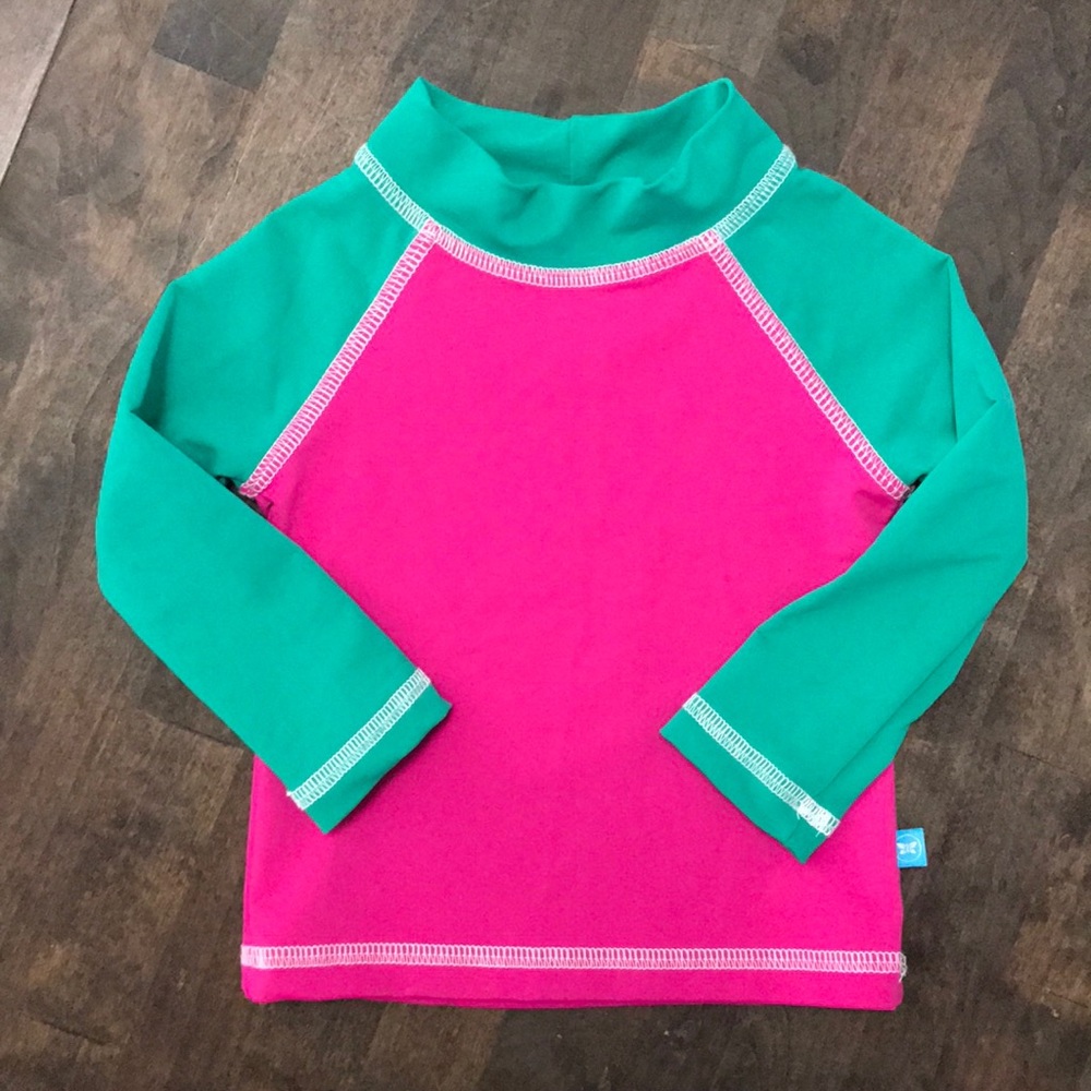 The Honest Company rash guard - 3-6mo/S